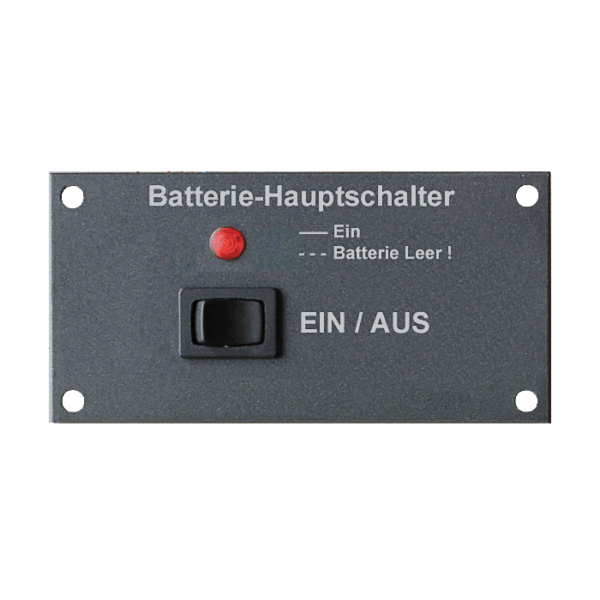 Coupe-batterie bistable électrique négatif unipolaire 24V E682 - Comptoir  Nautique